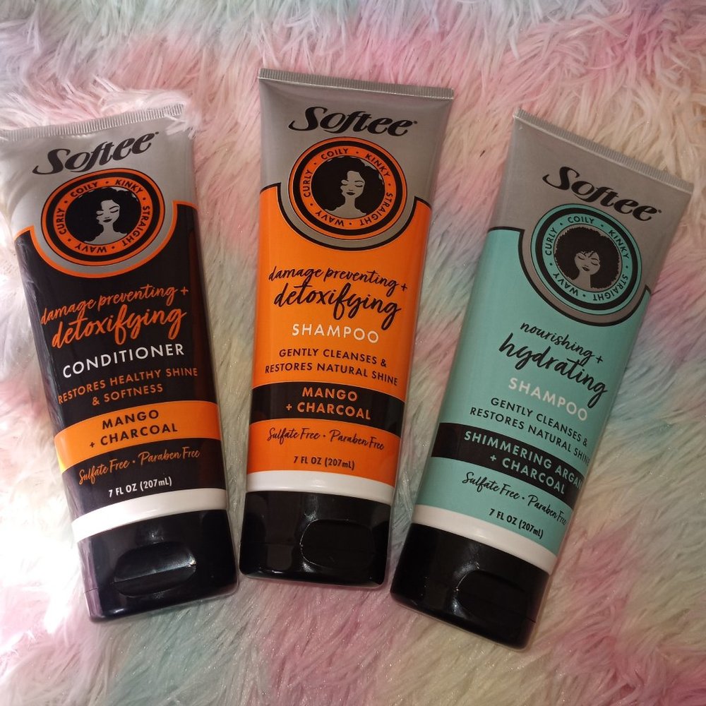 Softee Detoxifying Shampoo + Conditioner Hydrating Shampoo